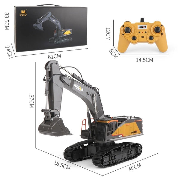 Huina 1592 1 14 Remote Control Excavator 2024 Model