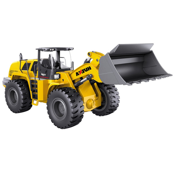 Huina 1583 Wheel loader side view white background
