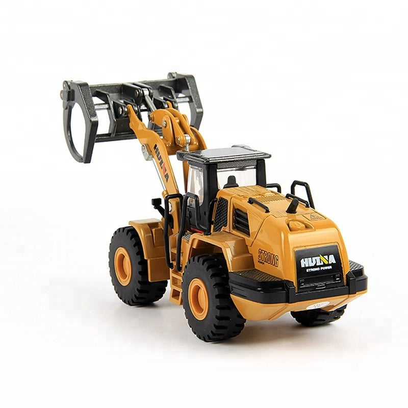 Huina 1713 1:50 Alloy Diecast Timber Loader backview