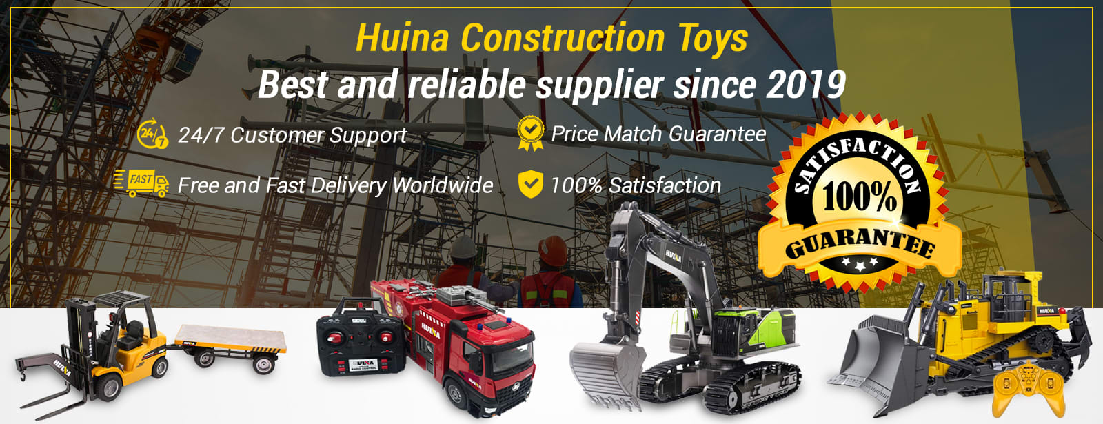Huina Toys – Huina Construction Toys