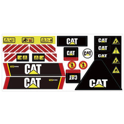 CAT 336d Sticker for Huina 1535-1/1550 – Huina Construction Toys