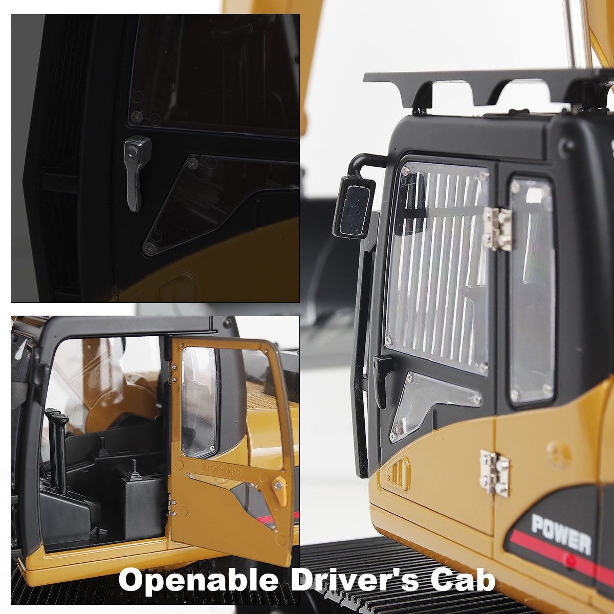 Huina 1580 V5 RC Excavator – Huina Construction Toys