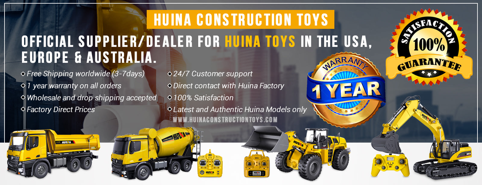 Huina Toys – Huina Construction Toys