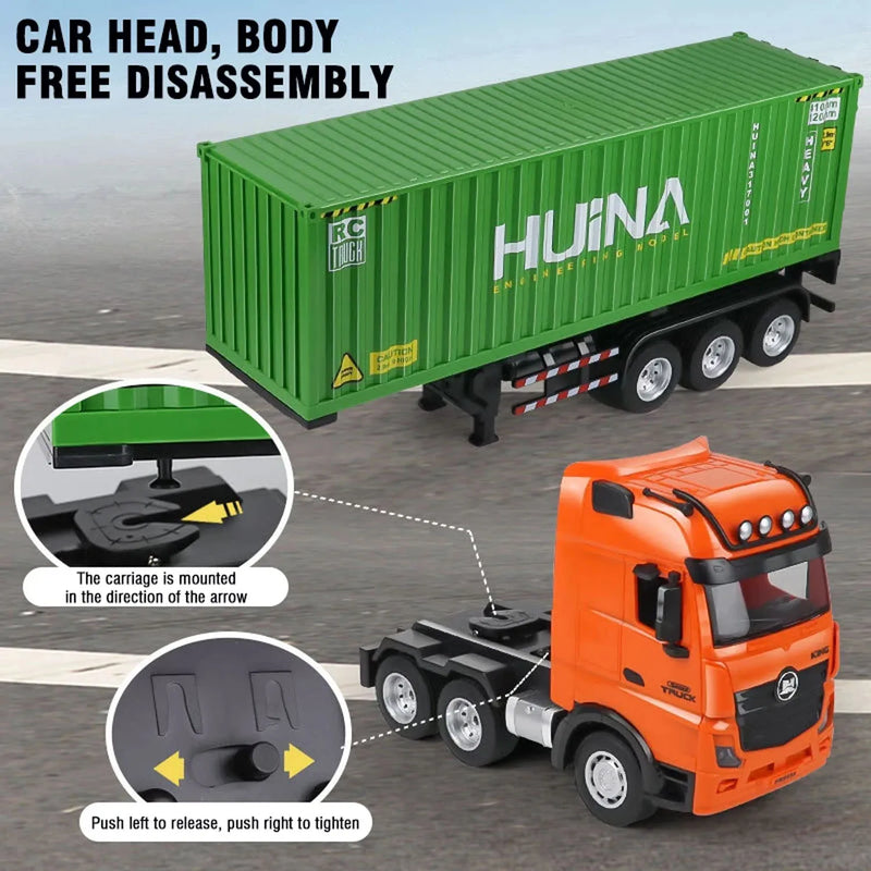 HUINA 1317 RC Container Truck