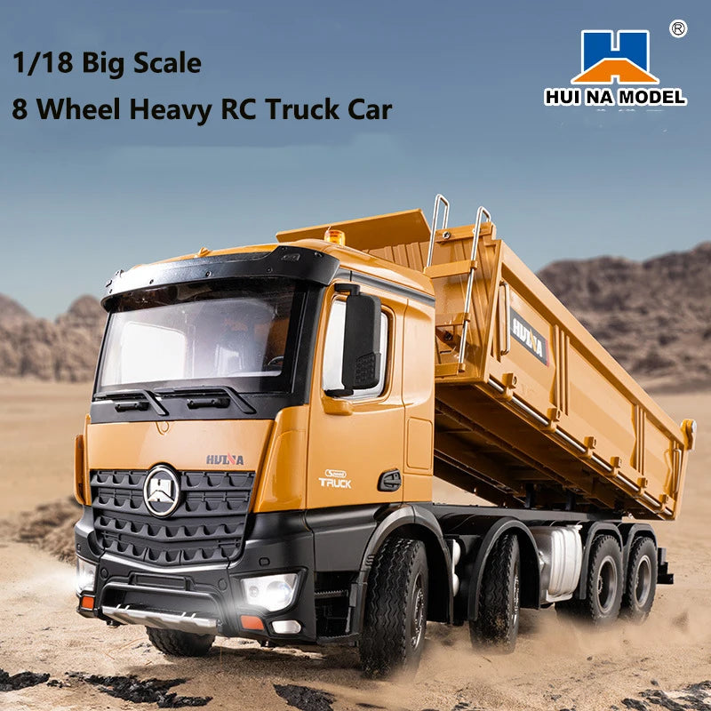 Huina 1536 8x8 RC Dump Truck