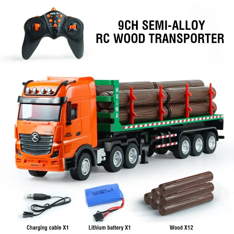 HUINA 1312 1313 RC Transporter Truck – Huina Construction Toys