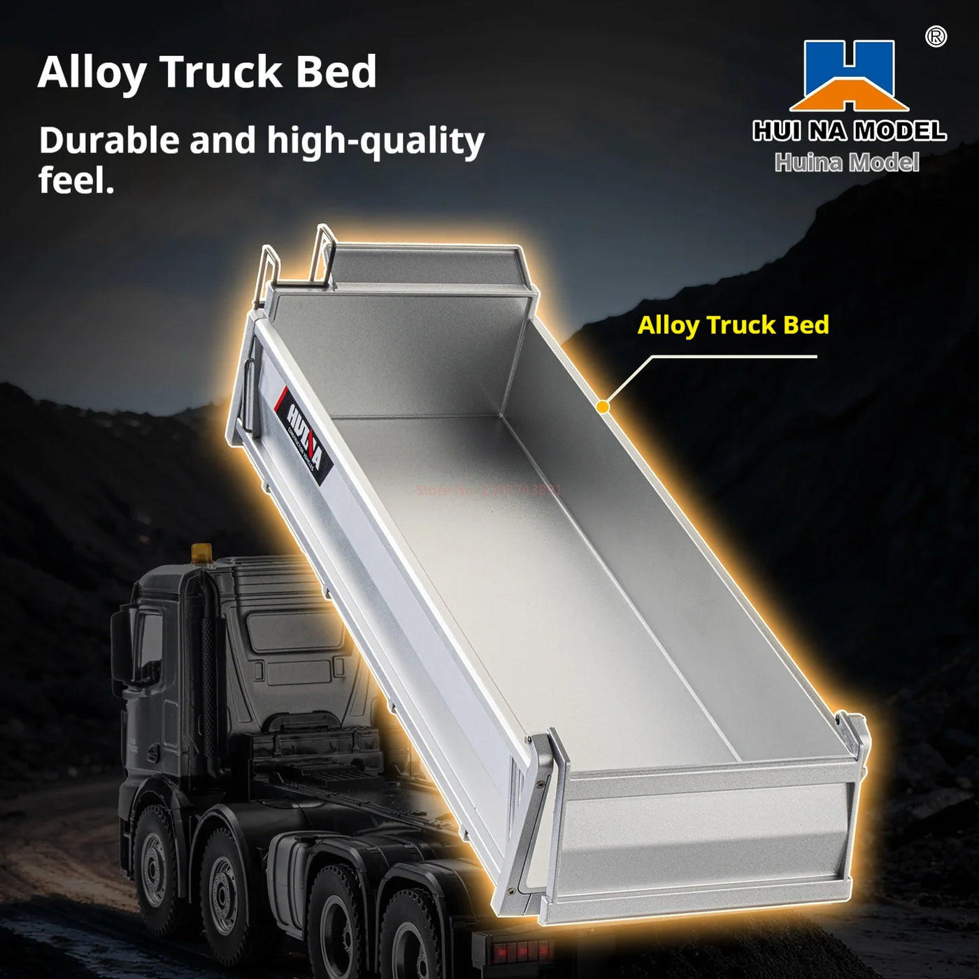 HUINA 1536 PRO RC Dump Truck – Huina Construction Toys
