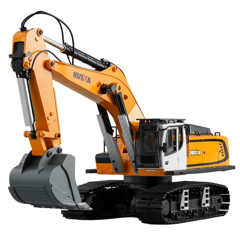 Huina diecast deals excavator
