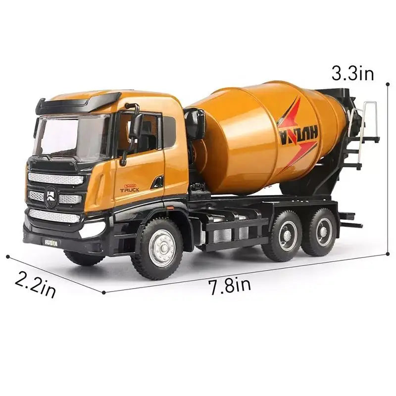 Huina 1719 1:50 Static Cement Truck