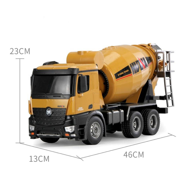 Huina 1574 1/14 Scale Remote Control Concrete Mixer Truck