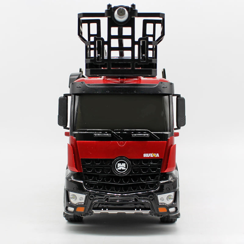 Front view of the firetruck toy