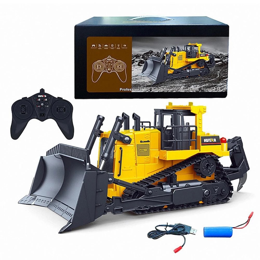 Huina 1554 RC Bulldozer – Huina Construction Toys