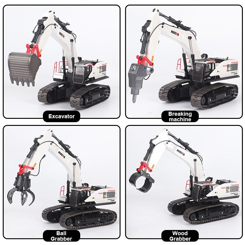 HUINA 1594 RC EXCAVATOR (2023 Model) – Huina Construction Toys