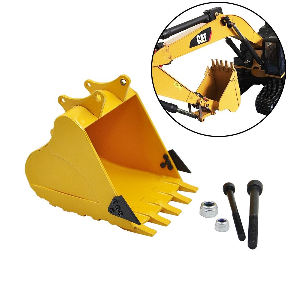Seau De Creusement Large En Métal Pour Huina 580/550/592/593/594 – Kit Upgrade Excavatrice RC