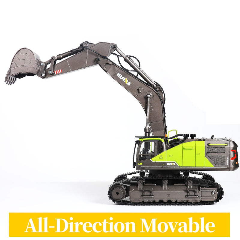 Remote Control Huina 1583 Excavator toy Directions 