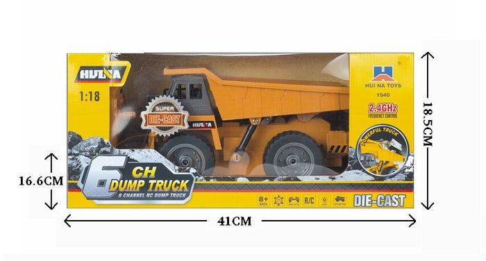 Huina 1534 RC Dump Truck Huina Construction Toys