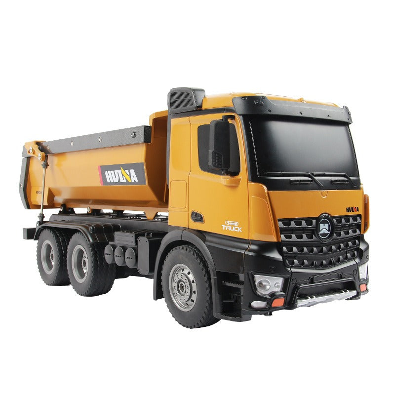 Remote Control Huina 1573 1:14 Dump Truck (2024 Model)